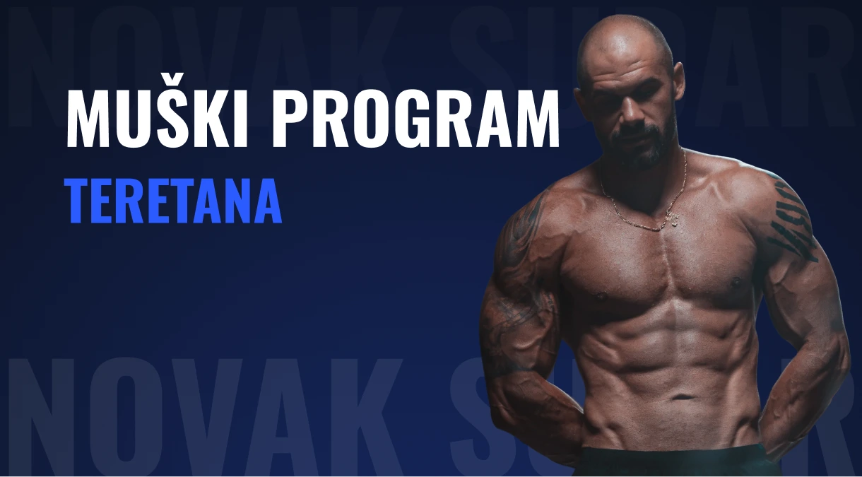 Muški program za teretanu
