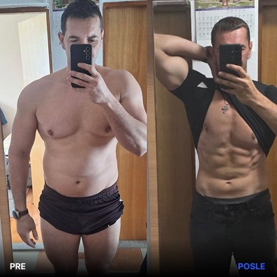 Transformacija klijenta 10, prije i poslije programa
