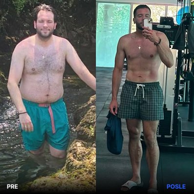 Transformacija klijenta 1, prije i poslije programa