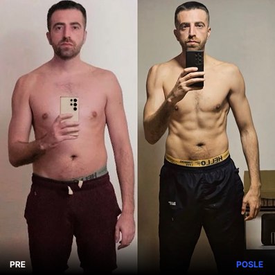 Transformacija klijenta 9, prije i poslije programa